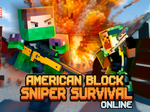 American Block Sniper Survival Online Free online Game