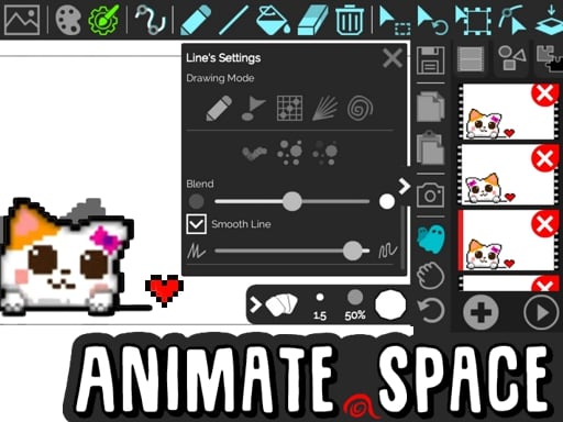 Animate.Space: Create Animated GIF! Free online Game