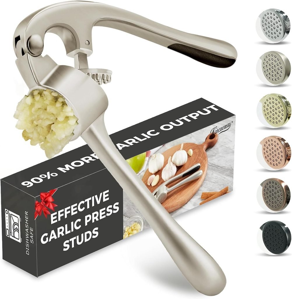 Kitessensu Heavy Duty Garlic Press