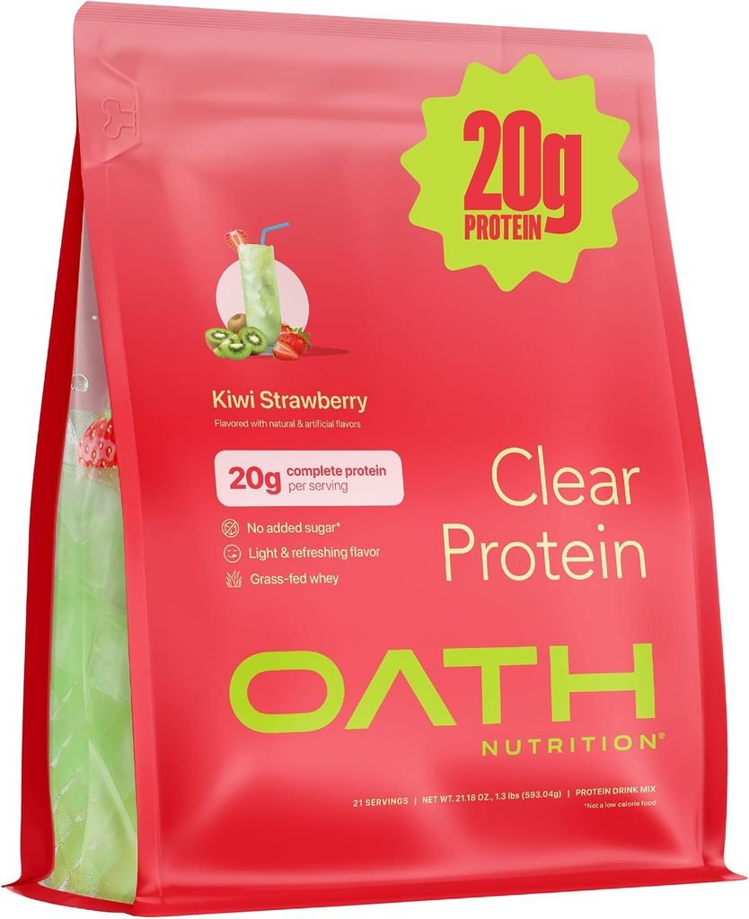 OATH Nutrition Clear Protein Kiwi Strawberry