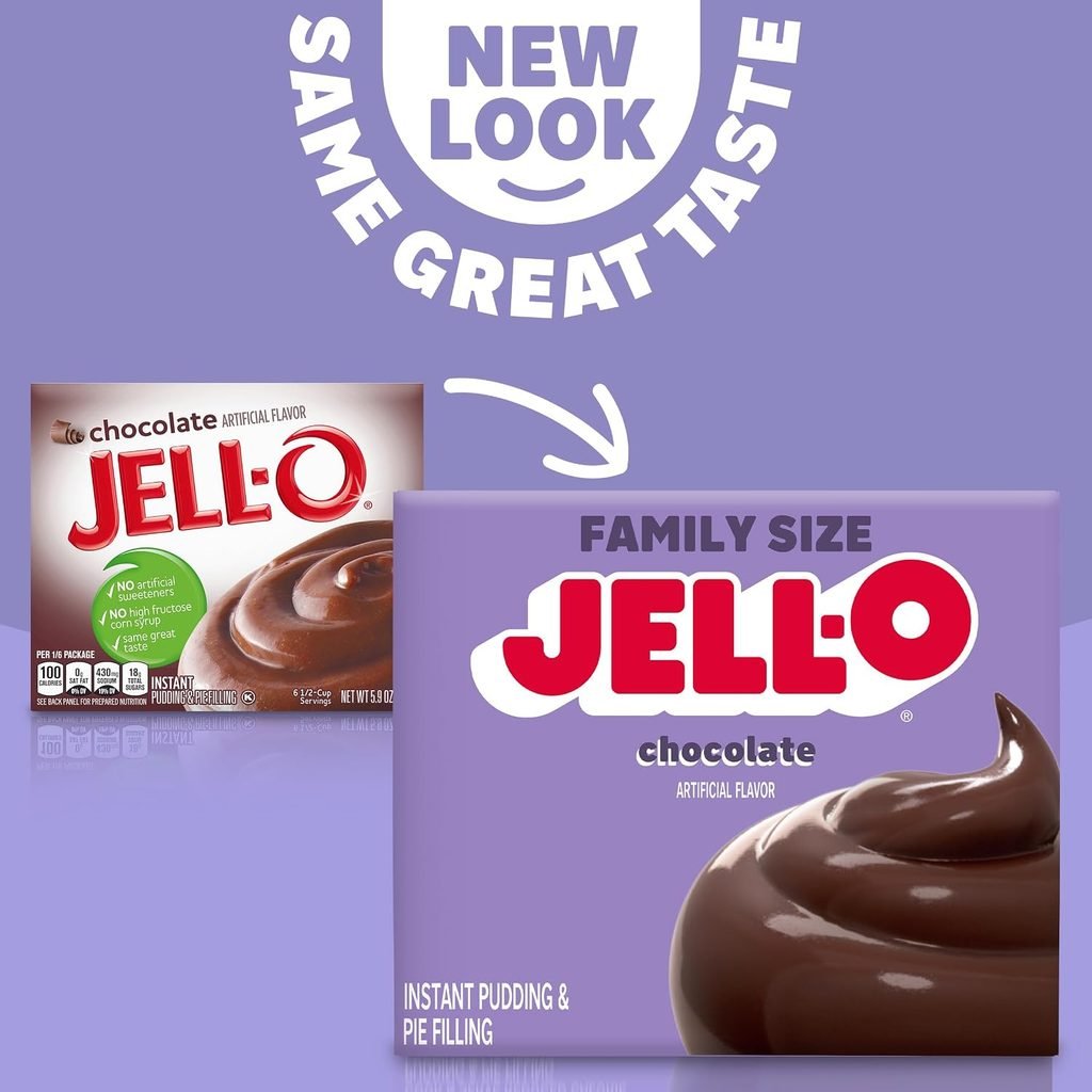 Jell-O Chocolate Instant Pudding and Pie Filling Mix