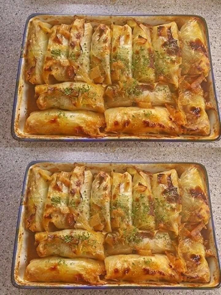 Stuffed Cabbage Casserole Oven-Baked